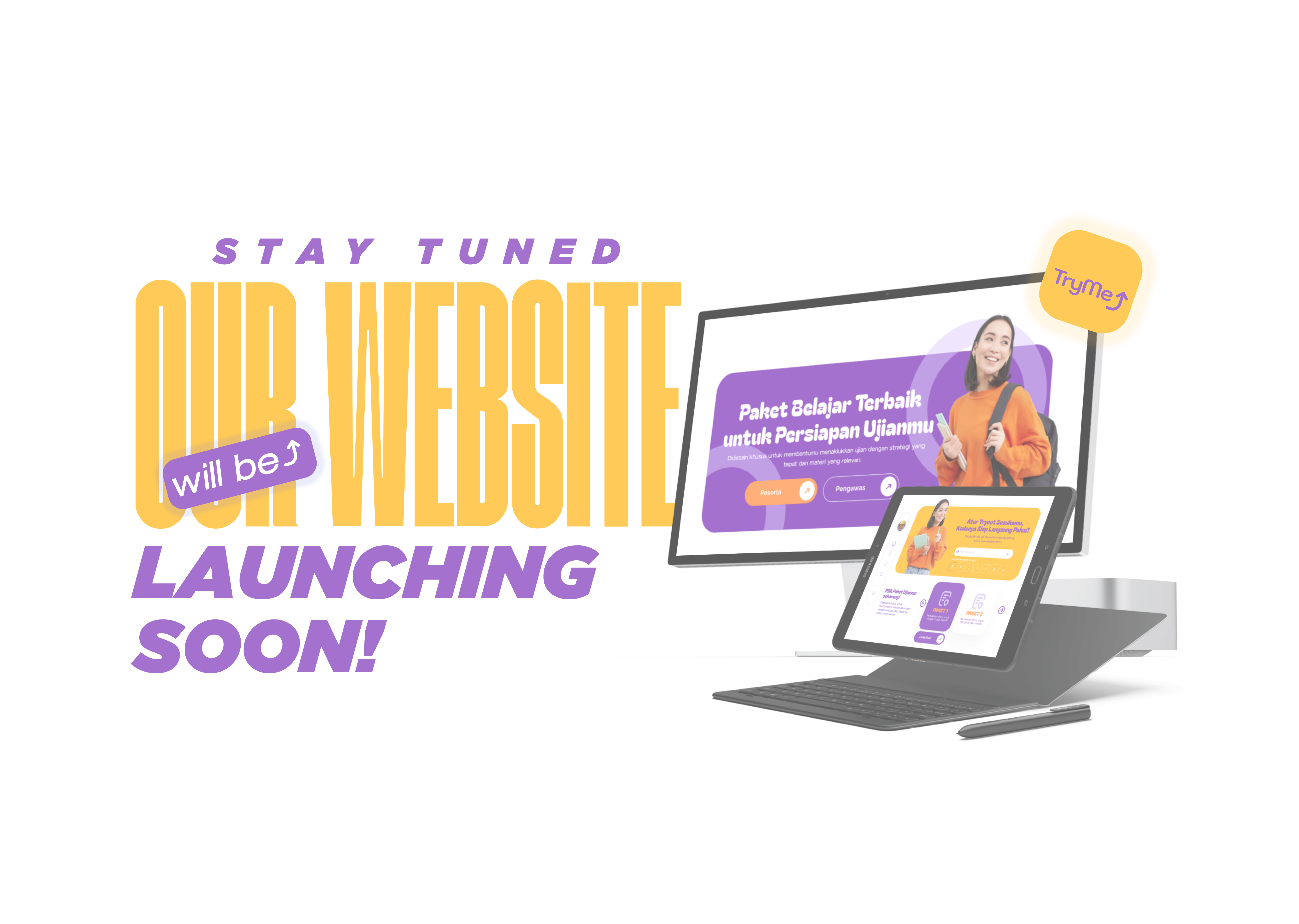 TryMe Digital Learning Platform on various devices